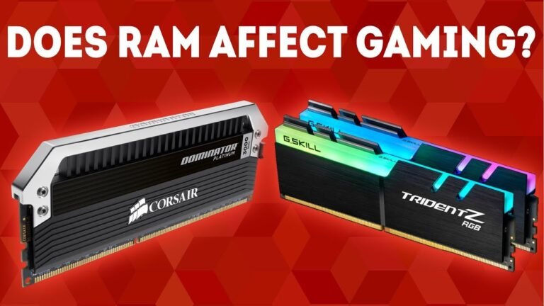 How does RAM affect gaming?