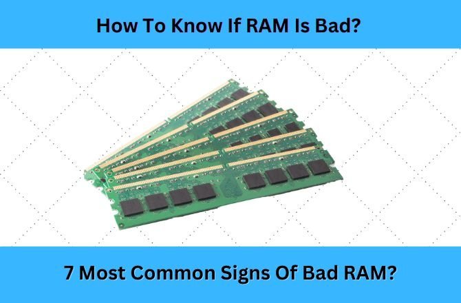 How to tell if ram is bad